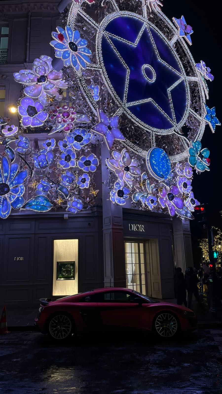 Audi R8 V10 Dior in Paris
