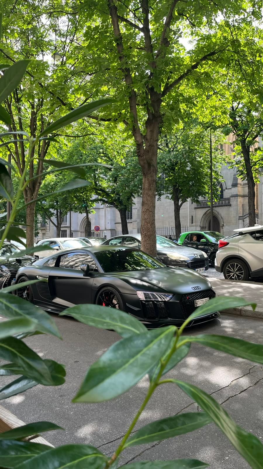 Audi R8 V10 in Paris