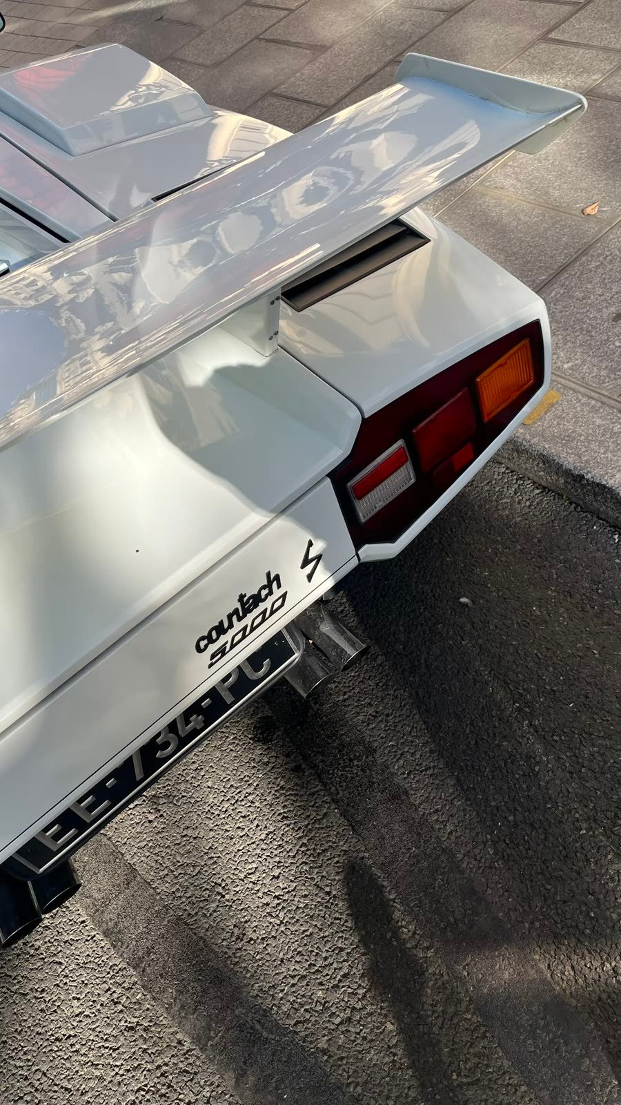 Lamborghini Countach in Paris