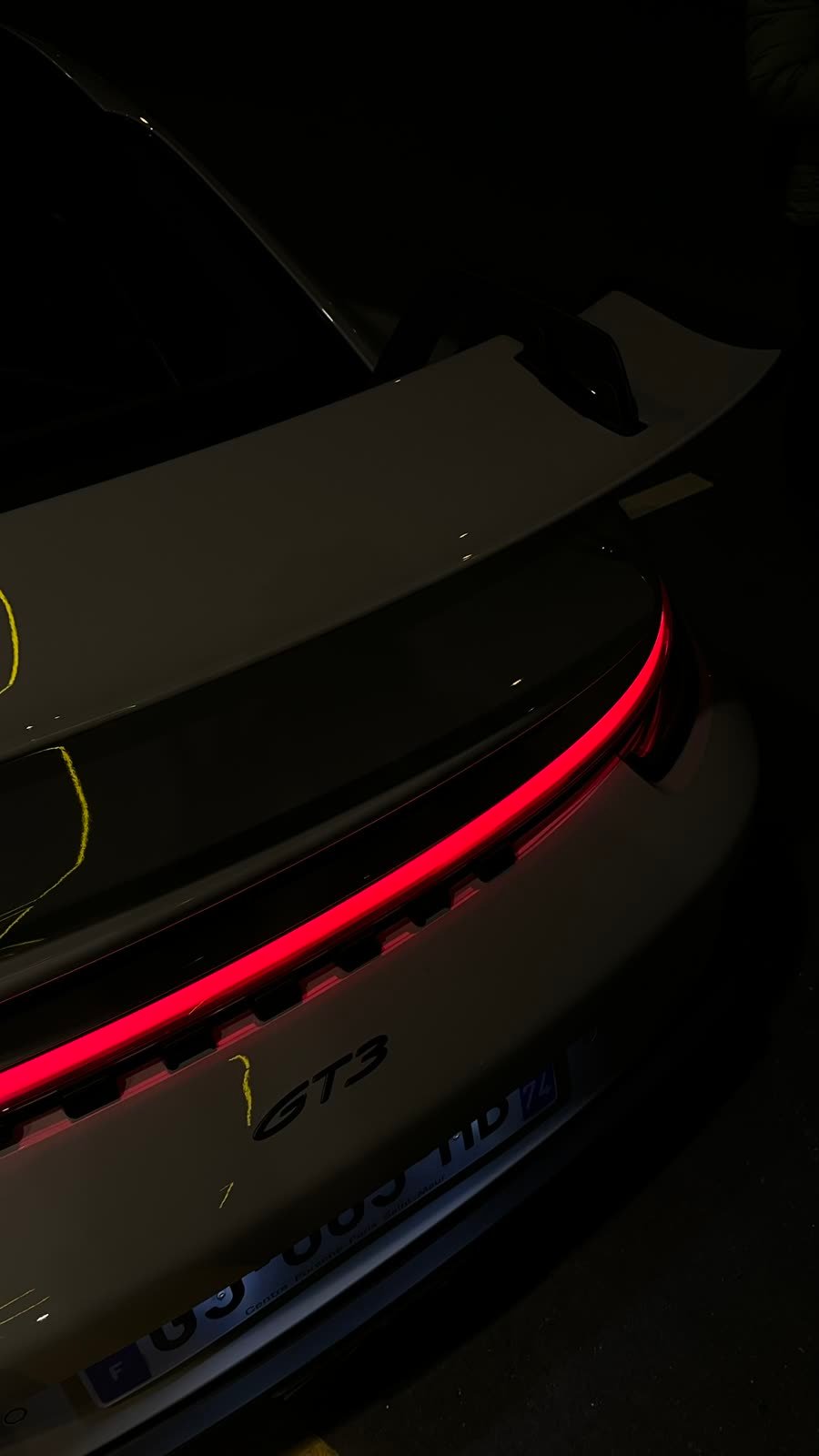 Porsche 911 GT3 in Vemars