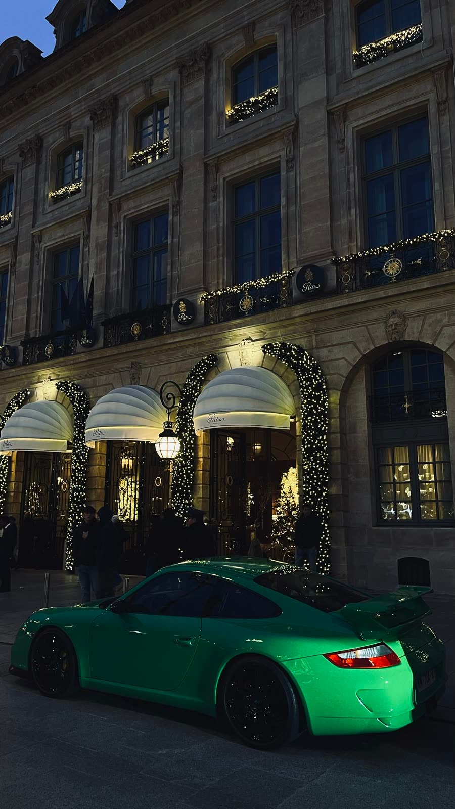 Porsche 992 GT3 in Paris