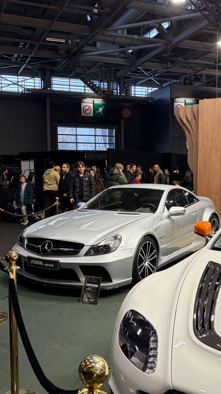 Mercedes at Rétromobile Paris